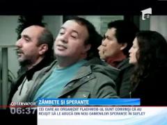 Flashmob muzcal intr-un centru de somaj din Spania