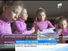 Cvadrupletii din SUA care au facut istorie pe internet au castigat un sfert de milion de dolari la o emisiune TV