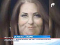 Parodii pe seama portretului oficial al lui Kate Middleton