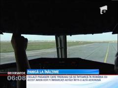 Panica la inaltime! O aeronava Tarom a fost lovita de un fulger cand se pregatea sa aterizeze