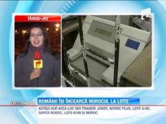 Romanii isi incearca astazi sansa la Loto 6/49