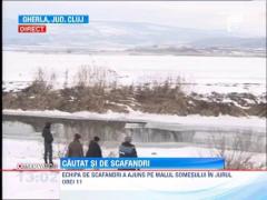 Copilul care a cazut ieri in Somesul Mic, cautat de scafandri