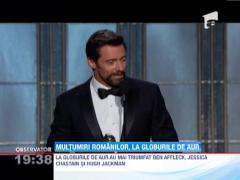 Actorul Kevin Costner le-a multumit romanilor la gala de decernare a "Globurilor de Aur"