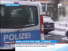 Jaf spectaculos la o banca din Berlin