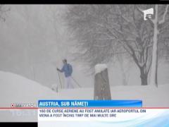 Austria, sub nameti! 160 de zboruri au fost anulate si mai multe autostrazi sunt inchise