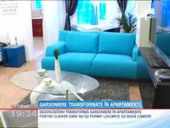 Garsoniere transfomate in apartamente