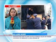 UPDATE! Trupurile celor doi romani ucisi de teroristi in Algeria au ajuns acasa