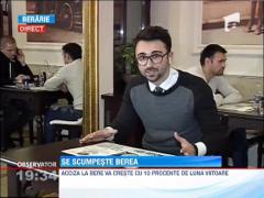 De luna viitoare berea se scumpeste!