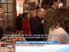 Maria Ciobanu poate ingropa securea razboiului dintre fratii Ionut si Dragos Dolanescu
