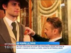 Un roman, fost profesor de sport, cunoaste faima in lumea creatorilor de moda