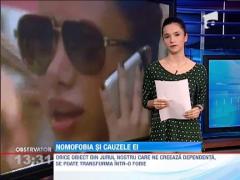 Nomofobia, frica de a ramane fara telefonul mobil