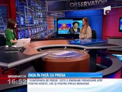 "Conferinta de presa",  o emisiune-provocare atat pentru vedete, cat si pentru presa mondena