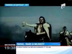 Florin Piersic, tanar si nelinistit