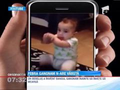 Un baietel de doar sapte luni si-a dovedit talentul in stil Gangnam