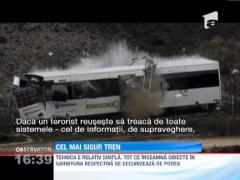 Cel mai sigur tren din lume: rezista unui atac cu bomba