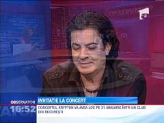 Krypton, invitatie la concert