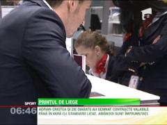 Adrian Cristea, primul interviu pentru Standard Liege