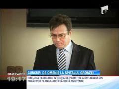 Cursuri de omenie la spitalul groazei din Buzau