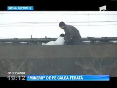 In portul Constanta hotii golesc vagoanele de fata cu paznicii