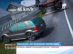 Procurorii cer inchisoare pentru Serban Huidu! Fostul realizator TV a stat fata-n fata cu familiile victimelor lui, la tribunal