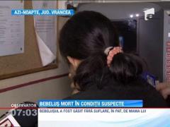 Bebelus mort in conditii suspecte