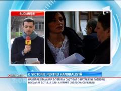 Alina Dobrin isi pastreaza copilul! Judecatorii i-au dat cistig de cauza