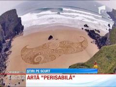 Capodopere pe nisipul fierbinte de pe plajele din Marea Britanie