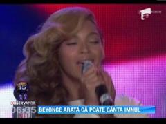 Beyonce recunoaste ca a facut playback la ceremonia de investire a lui Barack Obama