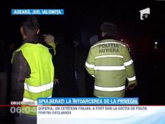 Doi soti din judetul Ialomita, spulberati pe sosea la intoarcerea de la un priveghi
