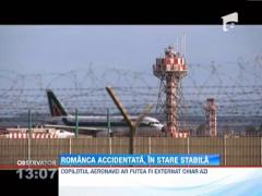 Ancheta in Italia, dupa accidentul aviatic in care a fost implicat un avion Carpatair