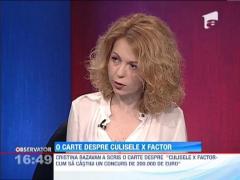 Cristina Bazavan a scris o carte despre culisele X Factor