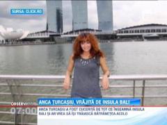 Anca Turcasiu, vrajita de insula Bali