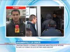 Cristian Cioaca a cerut din nou sa fie cercetat in libertate