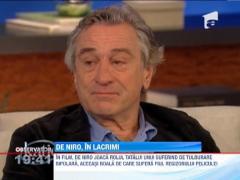 Robert de Niro a izbucnit in plans in timpul unei emisiuni in direct