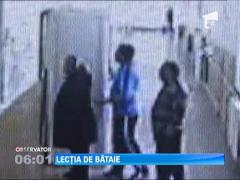 Imagini socante intr-o scoala din Vrancea! La cateva minute dupa ce a batut doi elevi, un profesor a fost bagat in spital de rudele acestora