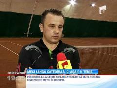 Patriarhia Romana doreste mutarea terenului de tenis de langa Catedrala Neamului