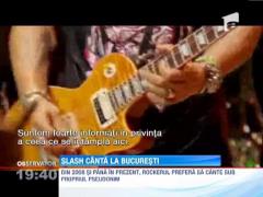 Chitaristul Slash, concert la Bucuresti