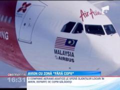 Avion cu zona "fara copii"
