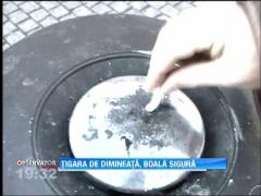 Tigara de dimineata arde cel mai rau plamanii!