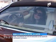 Angajatii lui Irinel Columbeanu, amendati pentru ca au impedicat-o pe Monica sa intre in casa de la Izvorani