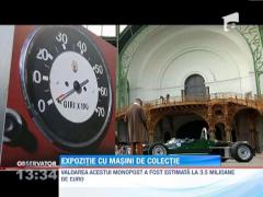 Expozitie cu masini de colectie la Paris