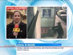 Au fost facute publice primele imagini cu atacatorul din Vitan in actiune