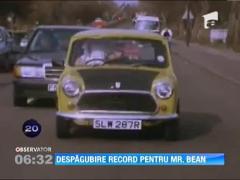 Despagubire record pentru interpretul celebrului Mister Bean