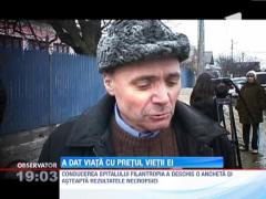 A murit la cateva saptamani dupa nastere. Rudele fetei ii acuza pe medicii care au operat-o de malpraxis