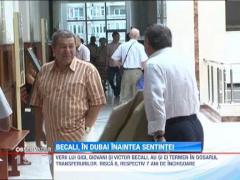 Gigi Becali, in Dubai inaintea sentintei
