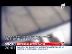 Magazinul cu materiale de constructie s-a mutat pe santier!