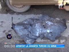 Explozia unei masini-capcana a ucis cel putin 13 persoane la granita dintre Turcia si Siria