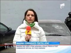Masina din care a tras asasinul Vitalie Proca, comandata special de fratii Mararu