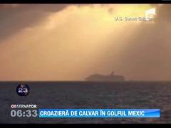 Calvarul celor peste 4000 de oameni de pe nava de croaziera avariata in Golful Mexic ar putea lua sfarsit