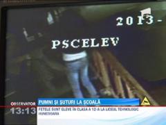 Pumni si suturi la scoala